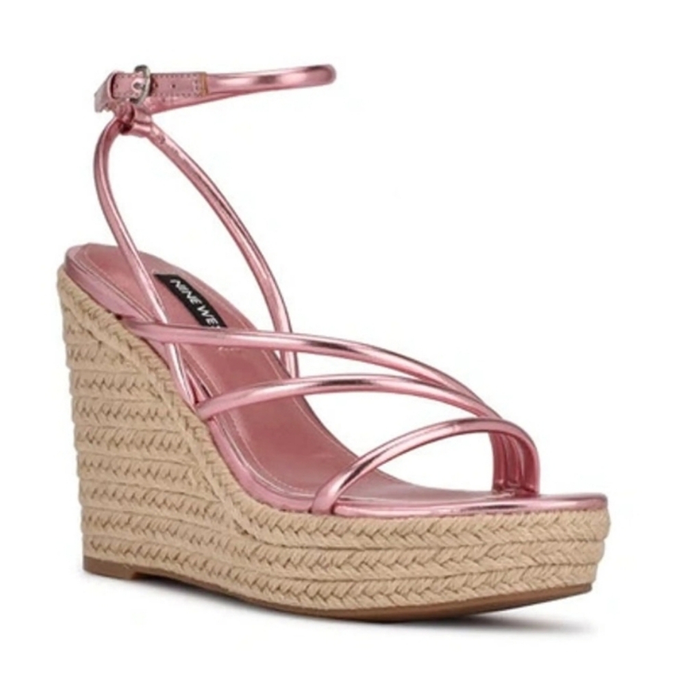 Nine West wedge heel sandals 9.5